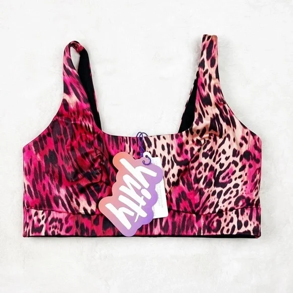 NWT Yitty LizzoFabletics Headliner Shaping Midi Bralette in Yitty Kitty